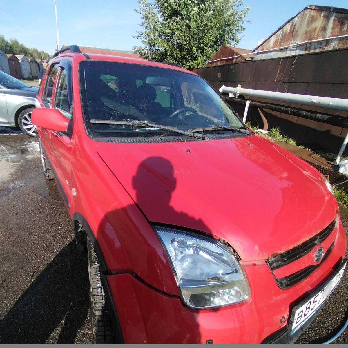 Купить Suzuki Ignis II (HR) хэтчбек 5 дв., 2006 года, цвет: Красный, за  290000 руб. в Санкт-Петербурге